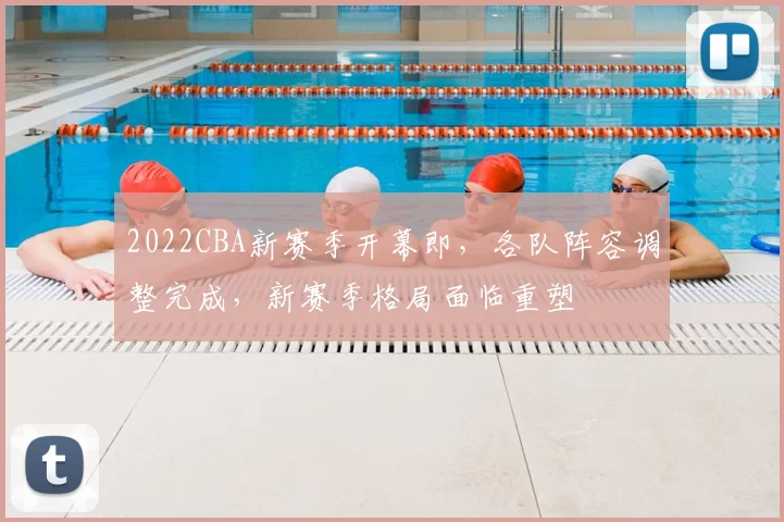 2022CBA新赛季开幕即,各队阵容调整完成,新赛季格局面临重塑